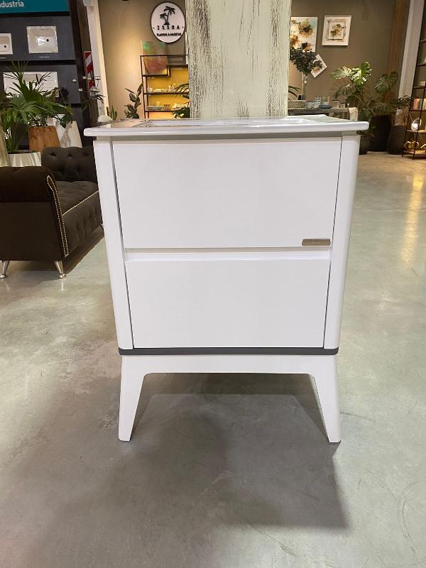 PASTELLO BLANCO 60CM C/BACHA DE LOZA