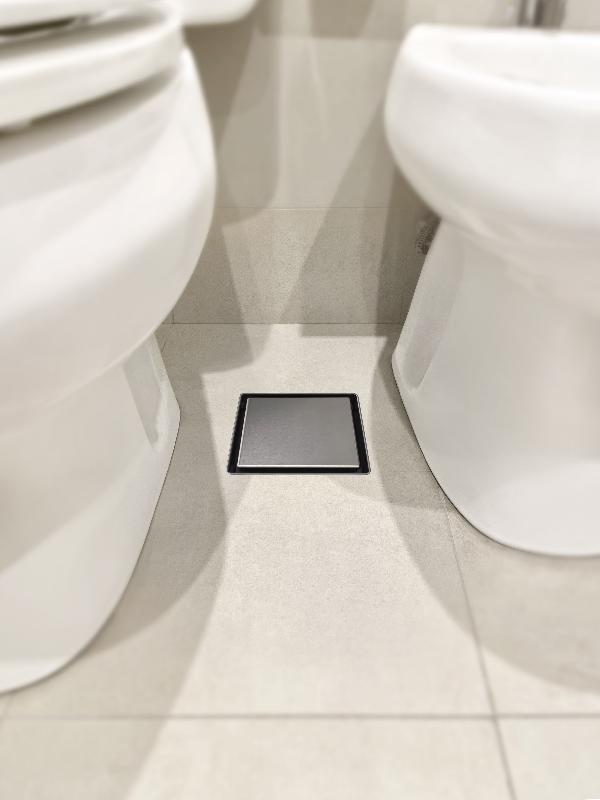 REJILLA PARA PILETA DE PATIO CROMADA