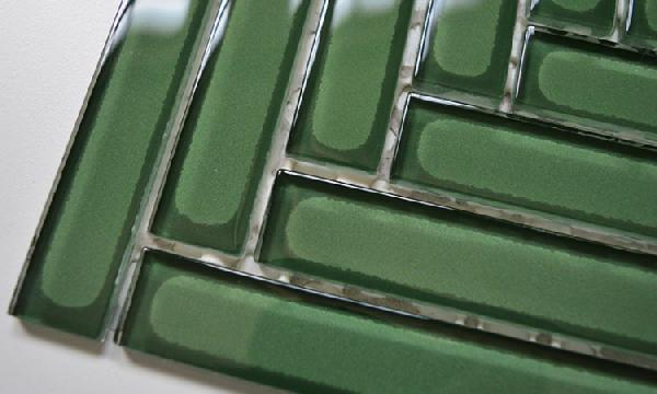 ESPIGA VERDE 22,5X29CM,&nbsp;GUARDAS PIU,&nbsp;MOSAICO DE VIDRIO,&nbsp;PIU