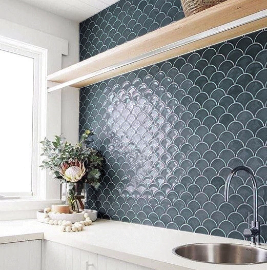 FISH SCALE OCEAN BLUE 25,9 X 27,3,&nbsp;GUARDAS PIU,&nbsp;MOSAICO FISH SCALE,&nbsp;PIU