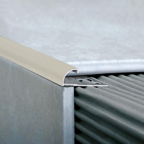 BULLNOSE MARFIL ALUMINIO 10MM,&nbsp;PERFILES ATRIM,&nbsp;PERFILES PARA PARED,&nbsp;ATRIM