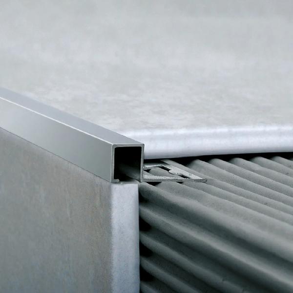 QUADRA ALUMINIO MATE 12MM,&nbsp;PERFILES ATRIM,&nbsp;PERFILES PARA PARED,&nbsp;ATRIM