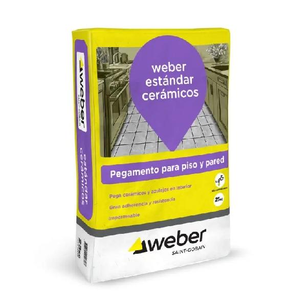 WEBER ESTANDAR CERAMICOS,&nbsp;MATERIALES,&nbsp;BOLSAS,&nbsp;WEBER