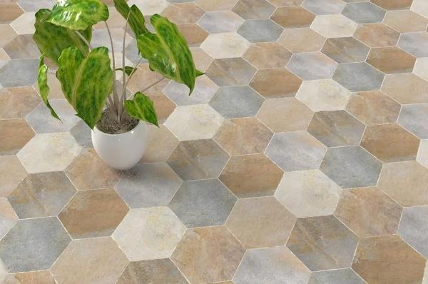 HEXAGONAL LUXOR BEIGE,&nbsp;CERAR,&nbsp;HEXAGONOS 20X23,&nbsp;CERAR