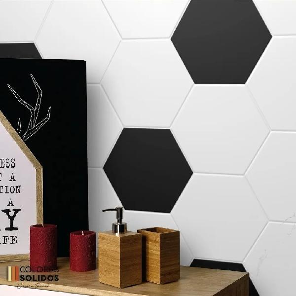 HEXAGONAL LISO BLANCO MATE,&nbsp;CERAR,&nbsp;HEXAGONOS 20X23,&nbsp;CERAR