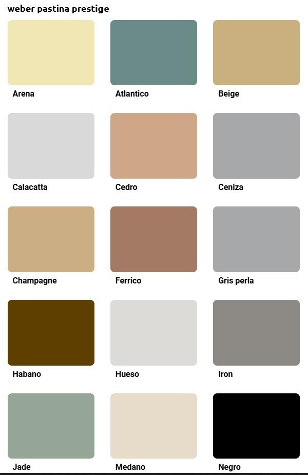 PASTINA PRESTIGE PARA PORCELANTO,&nbsp;MATERIALES,&nbsp;BOLSAS,&nbsp;WEBER